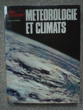 Livre "Météorologie et climats", très bon état 1974, 126 pages