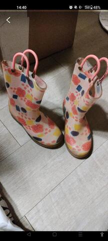 bottes de pluie fille 30