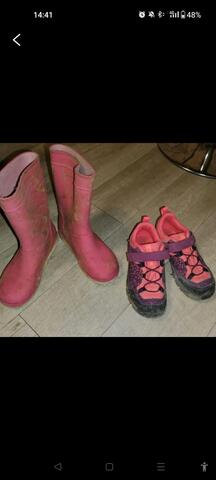 lot bottes et chaussures de marche fille