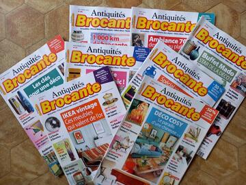 Lot magazines "Antiquités - Brocantes"