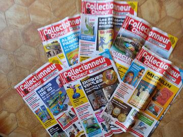 Lot magazines "Collectionneur & Chineur"