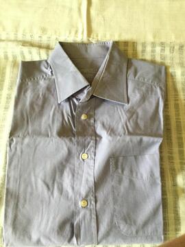 Chemise mauve taille col 43