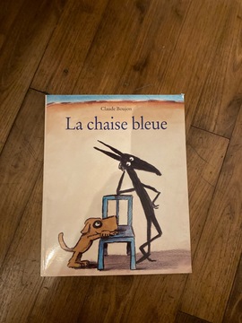 livre la chaise bleue