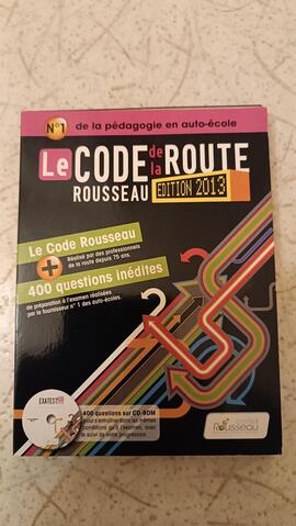 livre + cd code de la route 2013