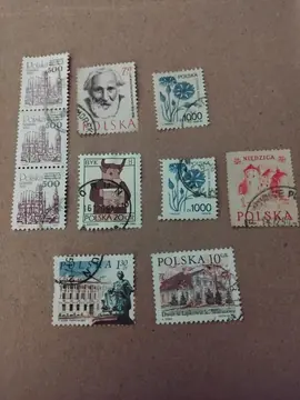 Timbres Pologne lot 2