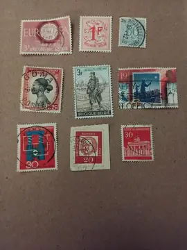 Timbres Europe lot 2