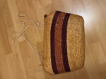 Sac à main en paille