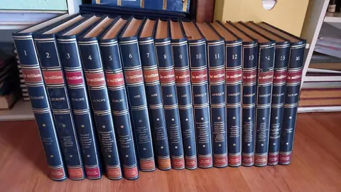 encyclopédie sur histoire et géographie "le million" 16 volumes