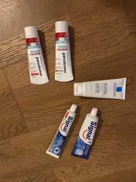 lot dentifrice