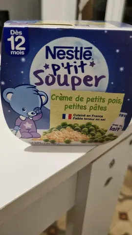 purée bébé sous blister