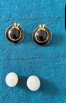 Lot de 2 paires de boucles d’oreilles