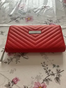 porte feuille rouge