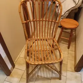 chaise osier