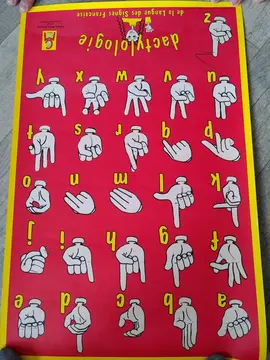 posters langue des signes