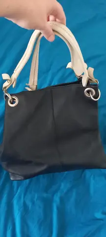 sac en cuir noir
