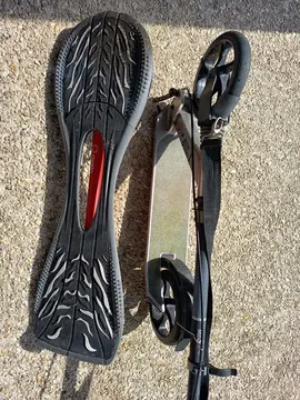 trotinette et wave board