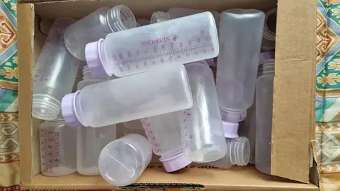 lot de pot pour lait maternel ou purée maison bébé