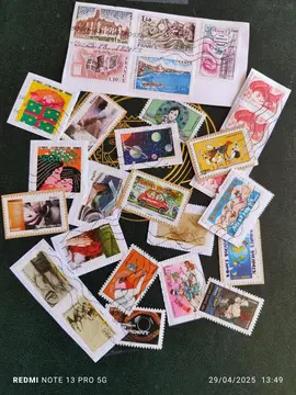 lot unique timbres divers France