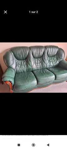 canapé cuir