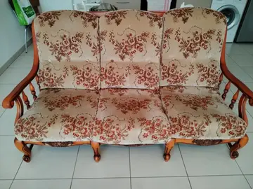 Canapé et ses 2 fauteuils