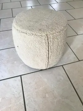 Pouf beige