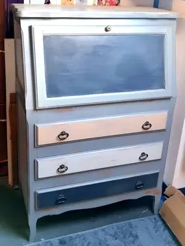 bureau secrétaire vintage