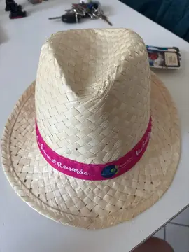 chapeau paille mixte