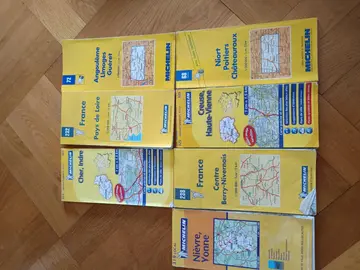 lot cartes routières