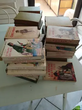 Lot livres anciens bibliothèque verte