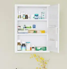 petit meuble sdb toilettes pharmacie