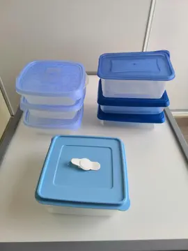 Lot boîtes de conservation