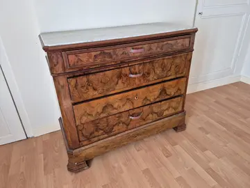 commode dessus marbre