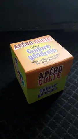 jeu apéro culte