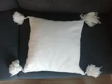 Coussin blanc