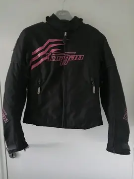 Manteau de moto femme