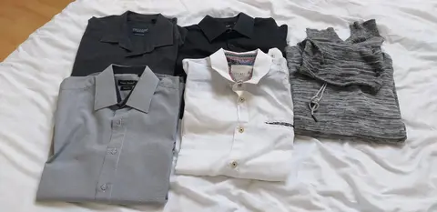 chemises + pull homme