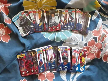 lot1 cartes Marvel