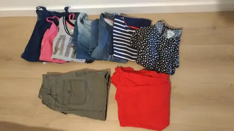 Lot vêtements fille 9-10 ans