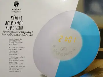 Réveil Aube tactile