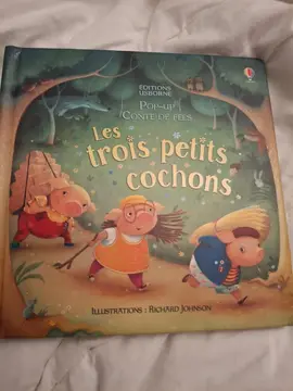 Livre POP UP Les 3 petits cochons