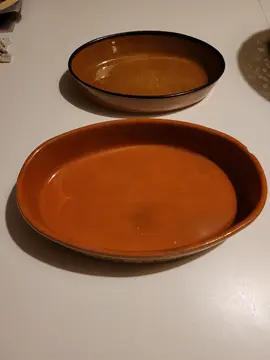 Plats ovale en céramique