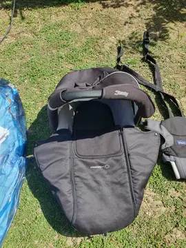 Nacelle support poussette + porte bébé