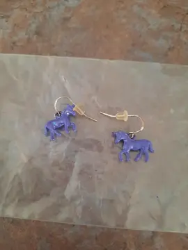 boucles d'oreilles licornes