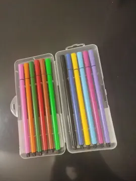 Donne lot de 12 stylos pointe fine avec boîte