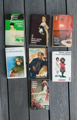 7 romans de Henri James
