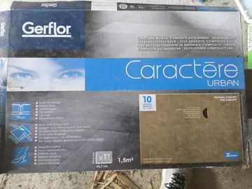 carrelage composite gris