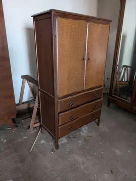 Commode en bois