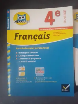 cahier d'exercices de 4em