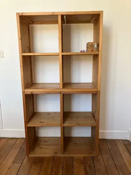 Etagère Ikea en pin massif