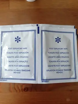 Lingettes post épilation